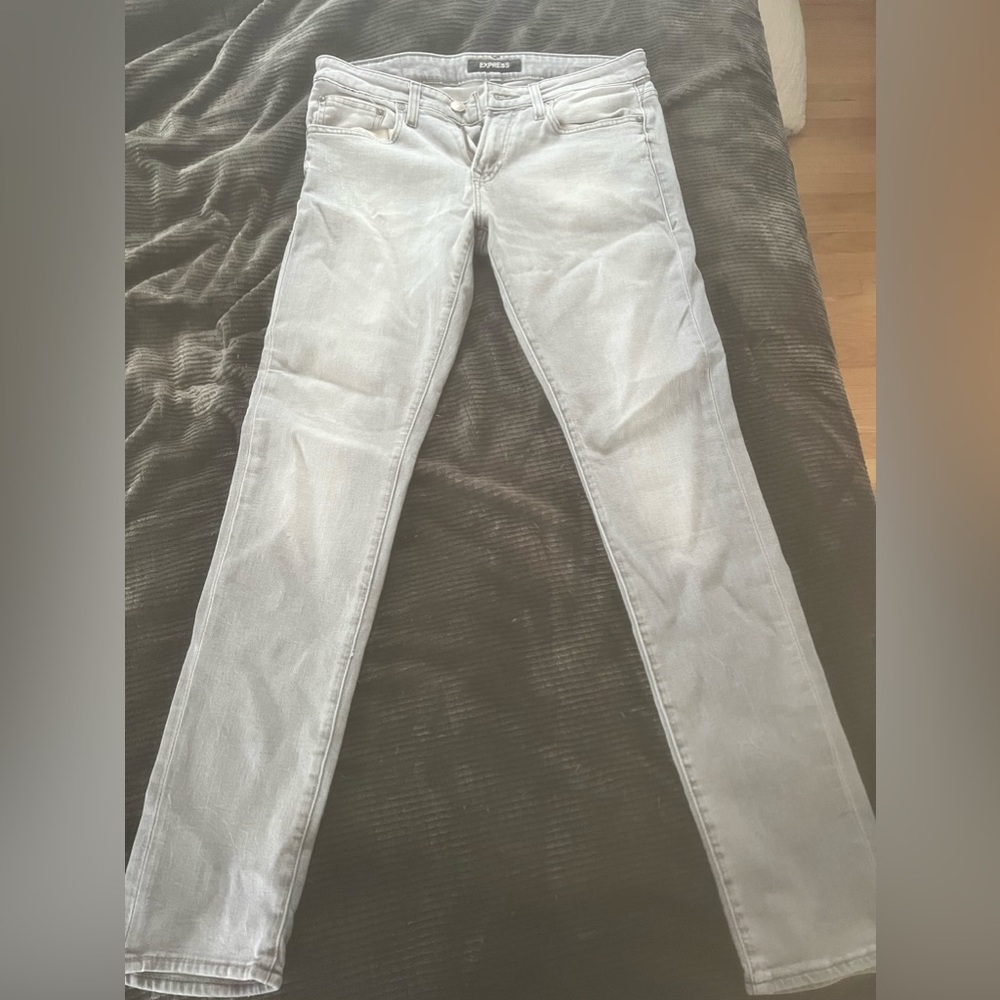 Express grey jeans